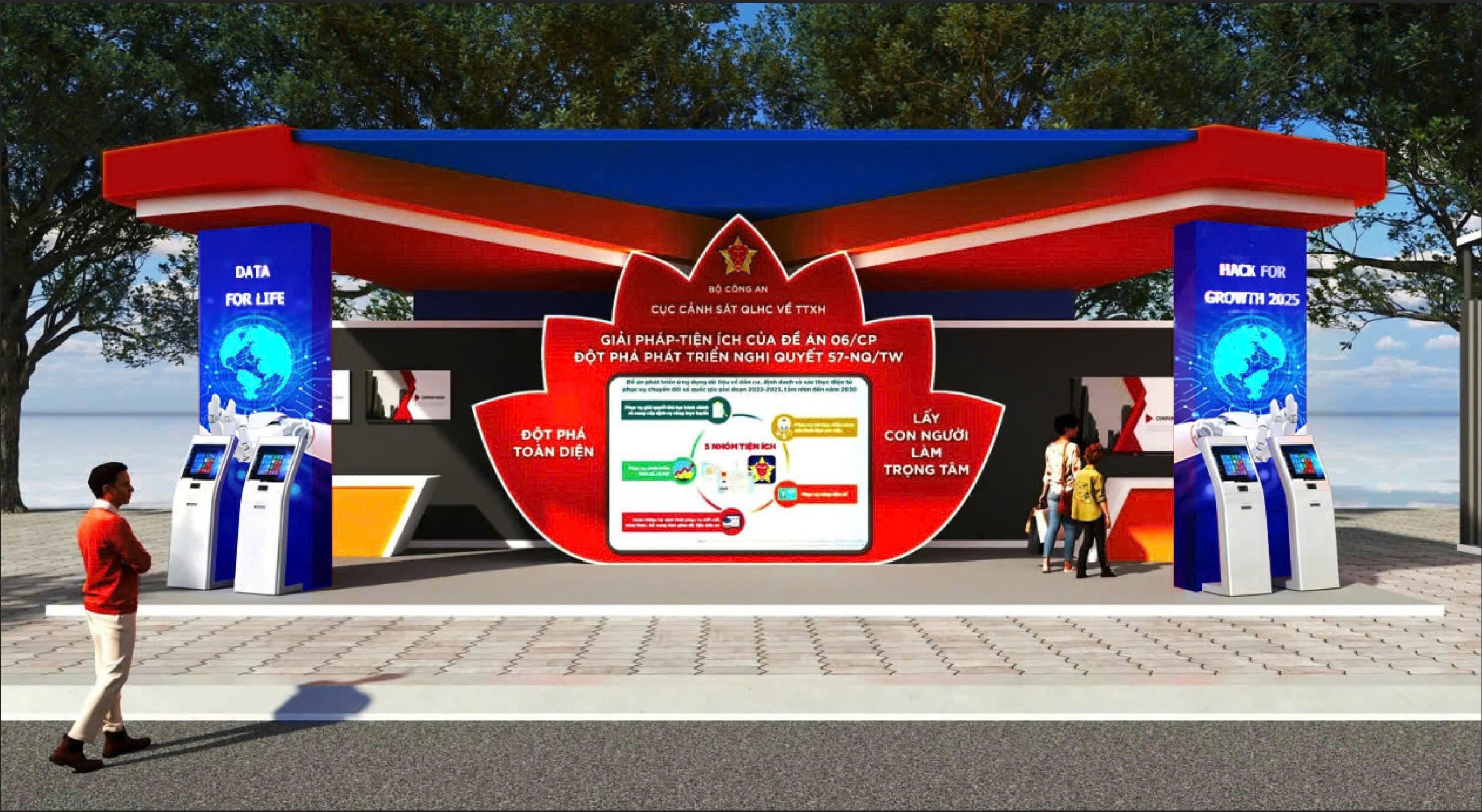 Trạm trải nghiệm thực hành công dân số