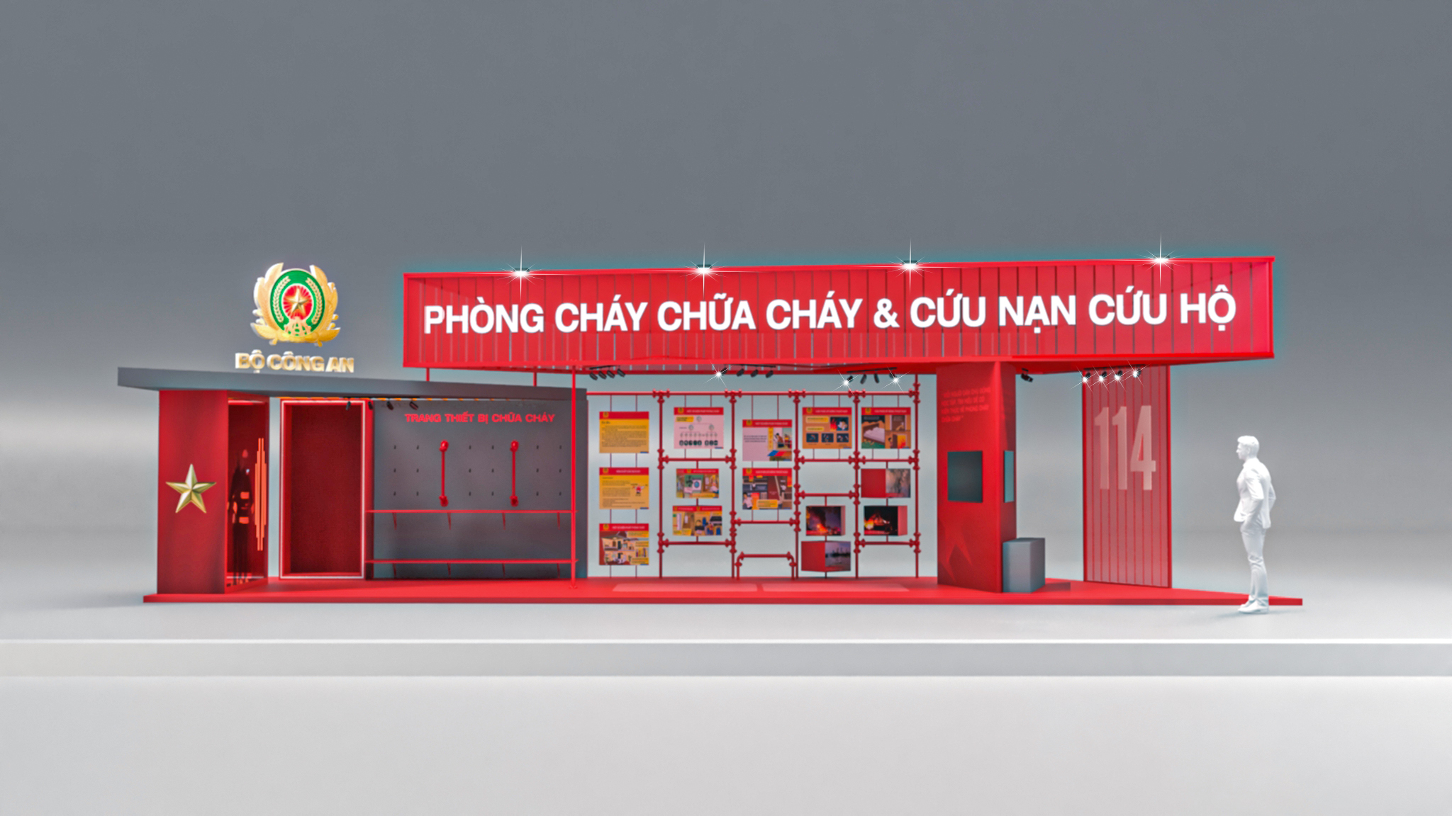 Trạm tuyên truyền PCCC và CNCH