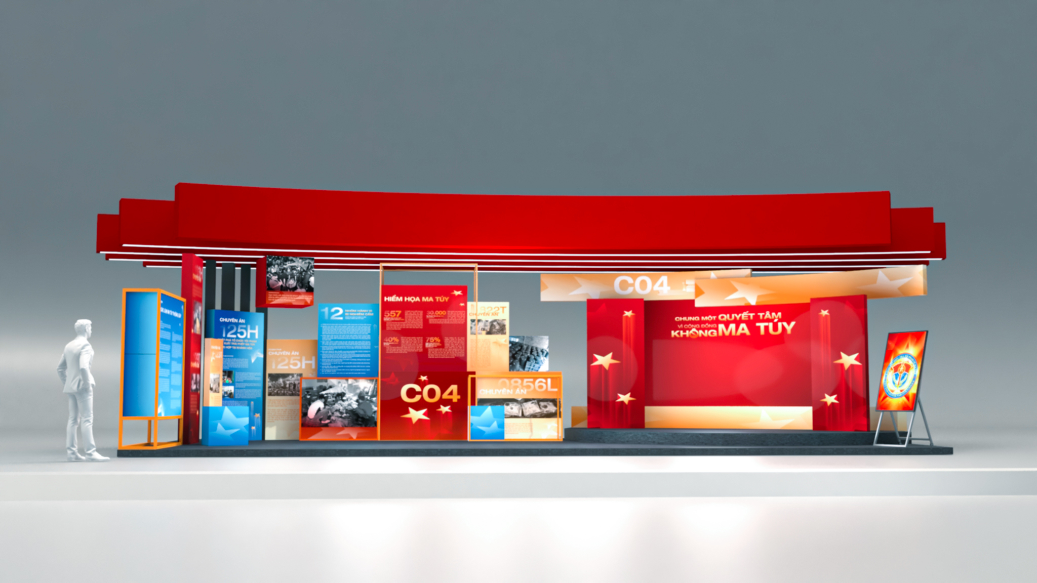 Trạm tuyên truyền phòng chống tội phạm ma tuý