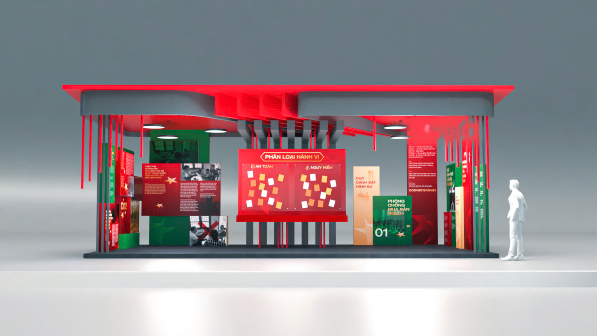 Trạm tuyên truyền phòng chống tội phạm hình sự