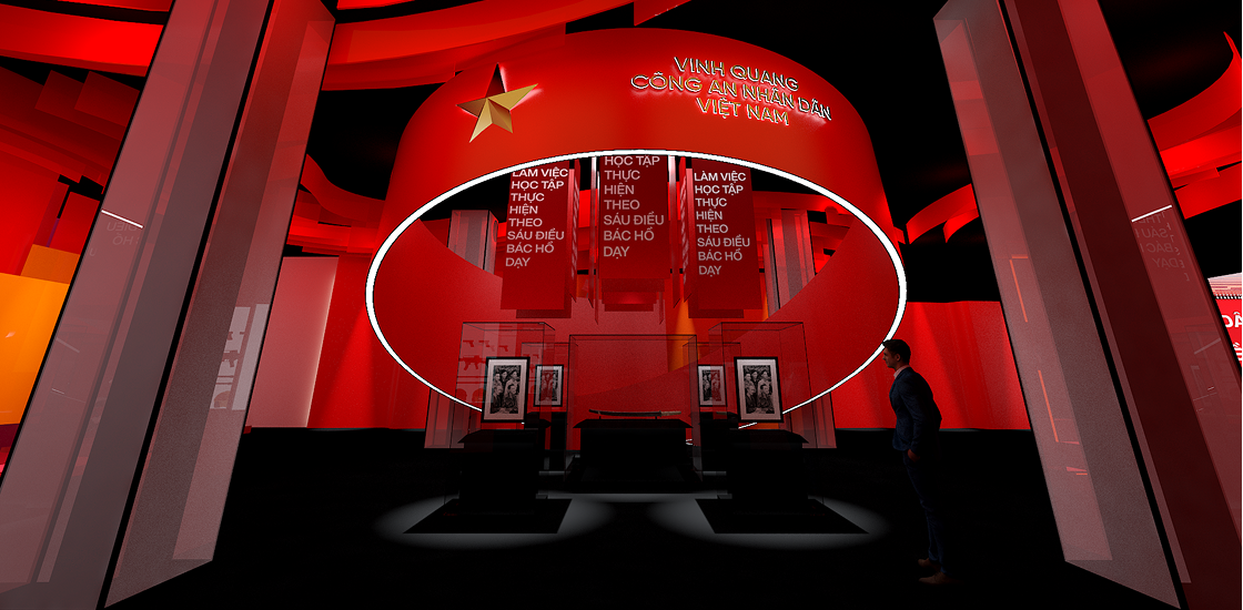 TRƯNG BÀY KỶ VẬT CỦA LỰC LƯỢNG CAND