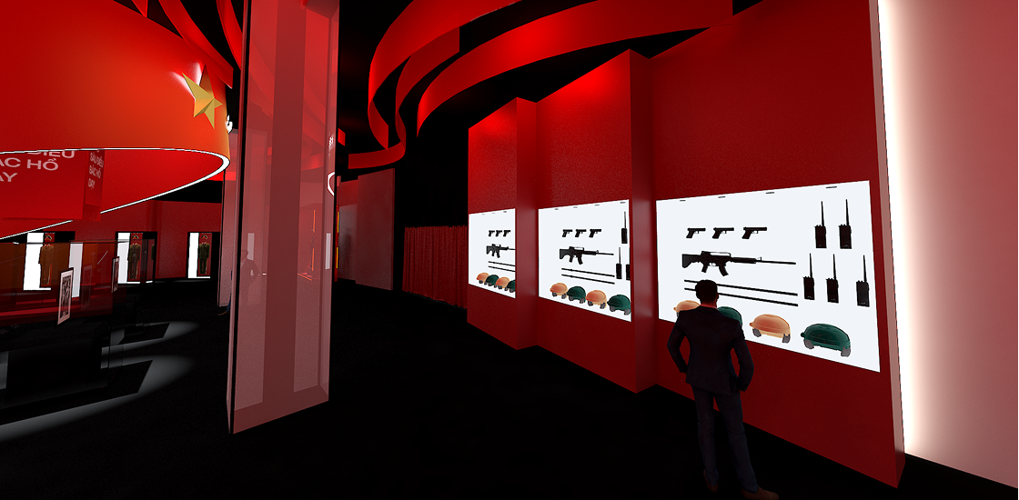 Trưng bày vũ khí, khí tài